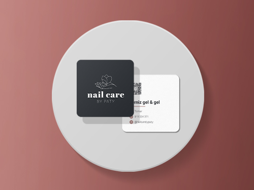 Nail Care design unhas logotipo cartão preçario next solution agencia de comunicação
