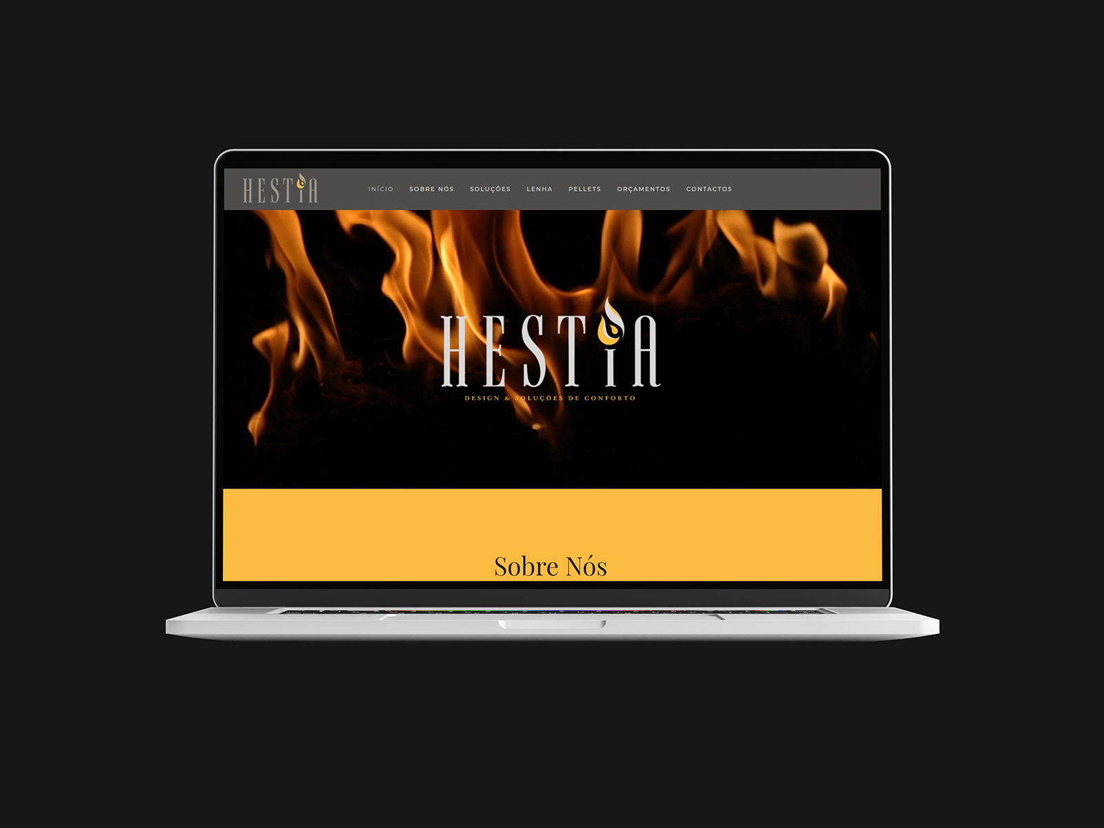Hestia website webdesig design next solution tomar agencia de comunicação